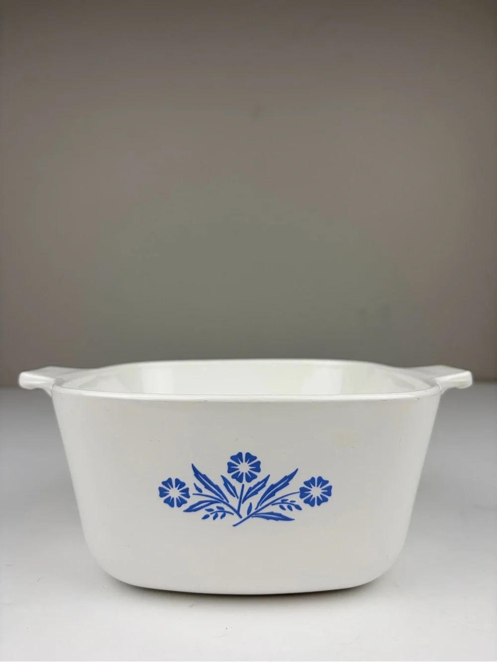 Vintage‎ Corning Ware Blue Cornflower 1.75 Qt Casserole Dish P-1 3/4-B No Lid